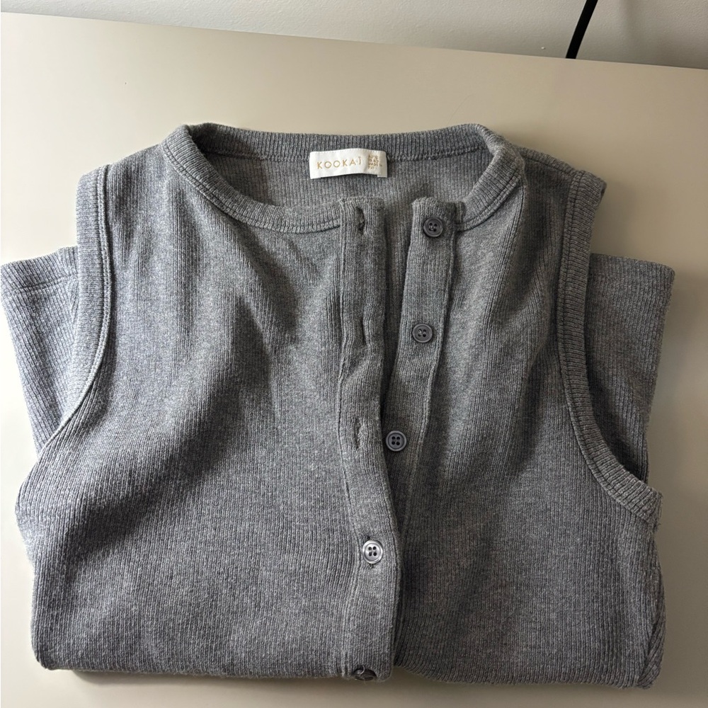 Kookai Bec Button Tank - Picture 2 of 2